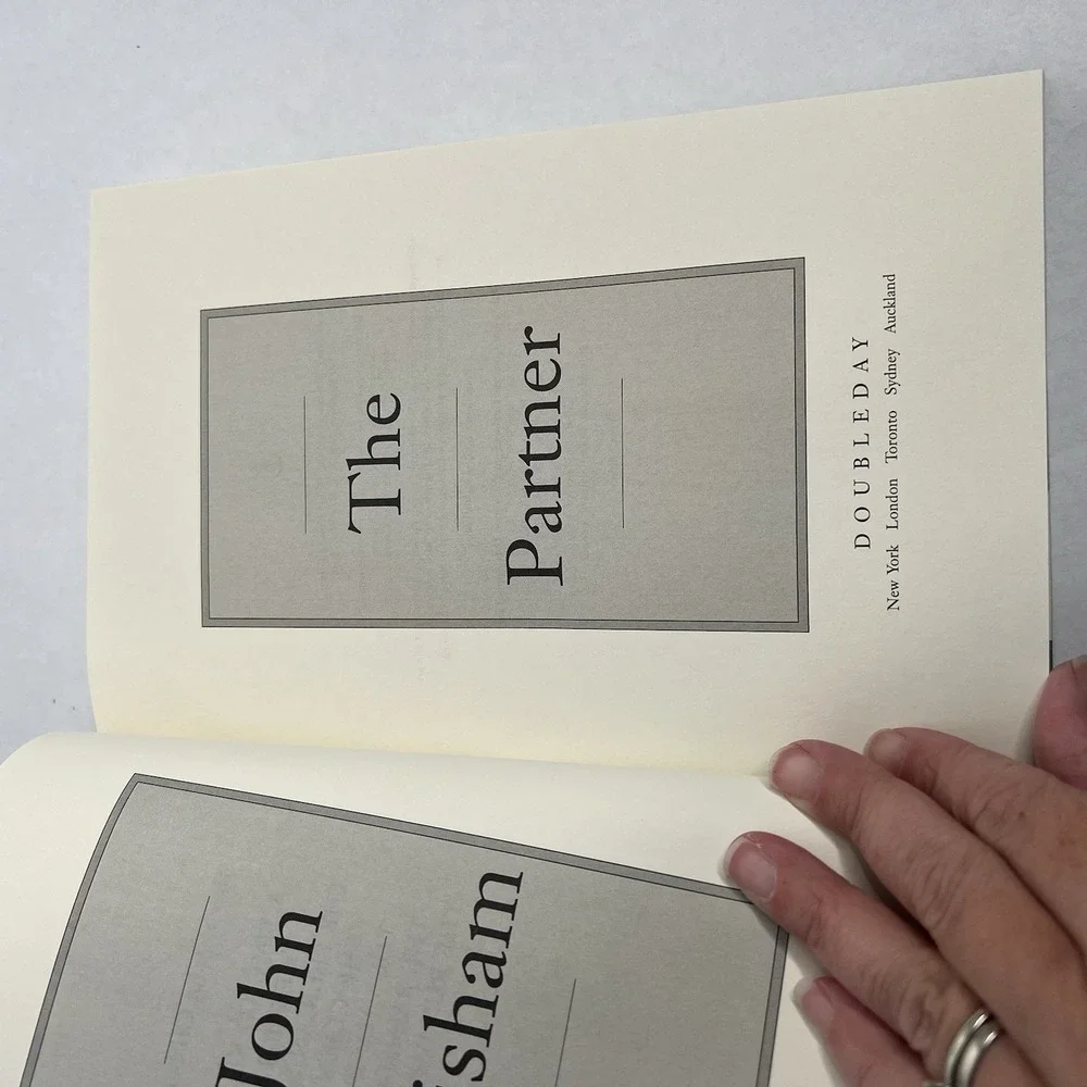 John Grisham The Partner -‎ 1st Edition 1st Print Hardback Dust Jacket